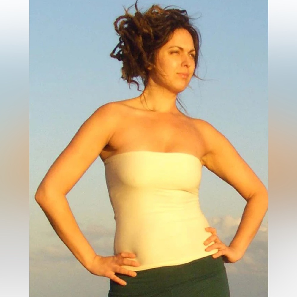 Gaia conceptions tube top with inner boob tube